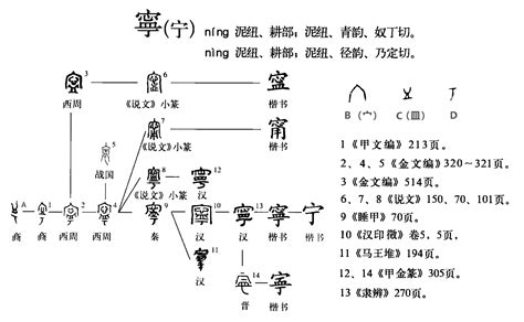 宁 五行|宁（汉语文字）